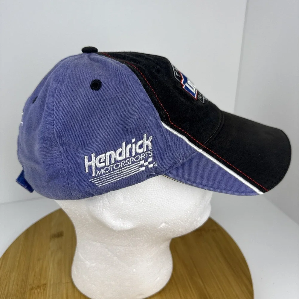 JIMMY‎ JOHNSON NASCAR #48 LOWE'S Ball Cap Adjustable Hook/Loop Hat Adults/Teens